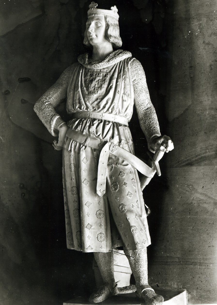 Robert z Francie (1216-50), hrabě z Artois (1237-50) 1842-43 (sádra) od James Pradier