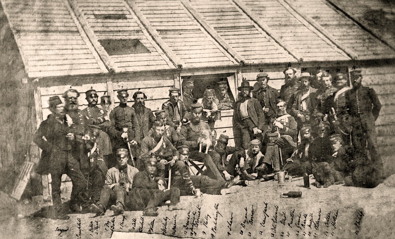 18th Royal Irish Regiment Camp, Sebastopol, květen 1856 od James Robertson
