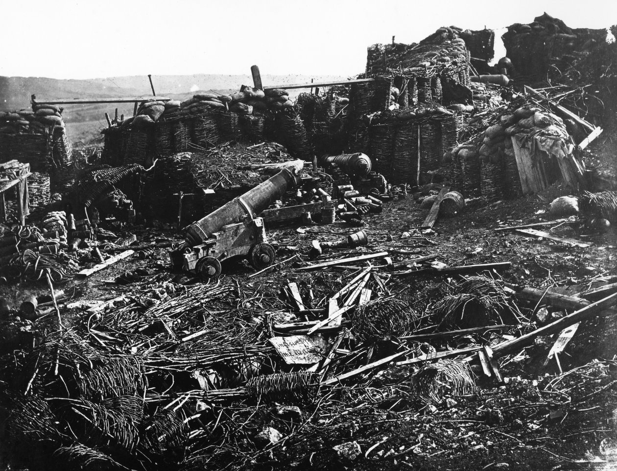 Interiér Redan, 1855 od James Robertson