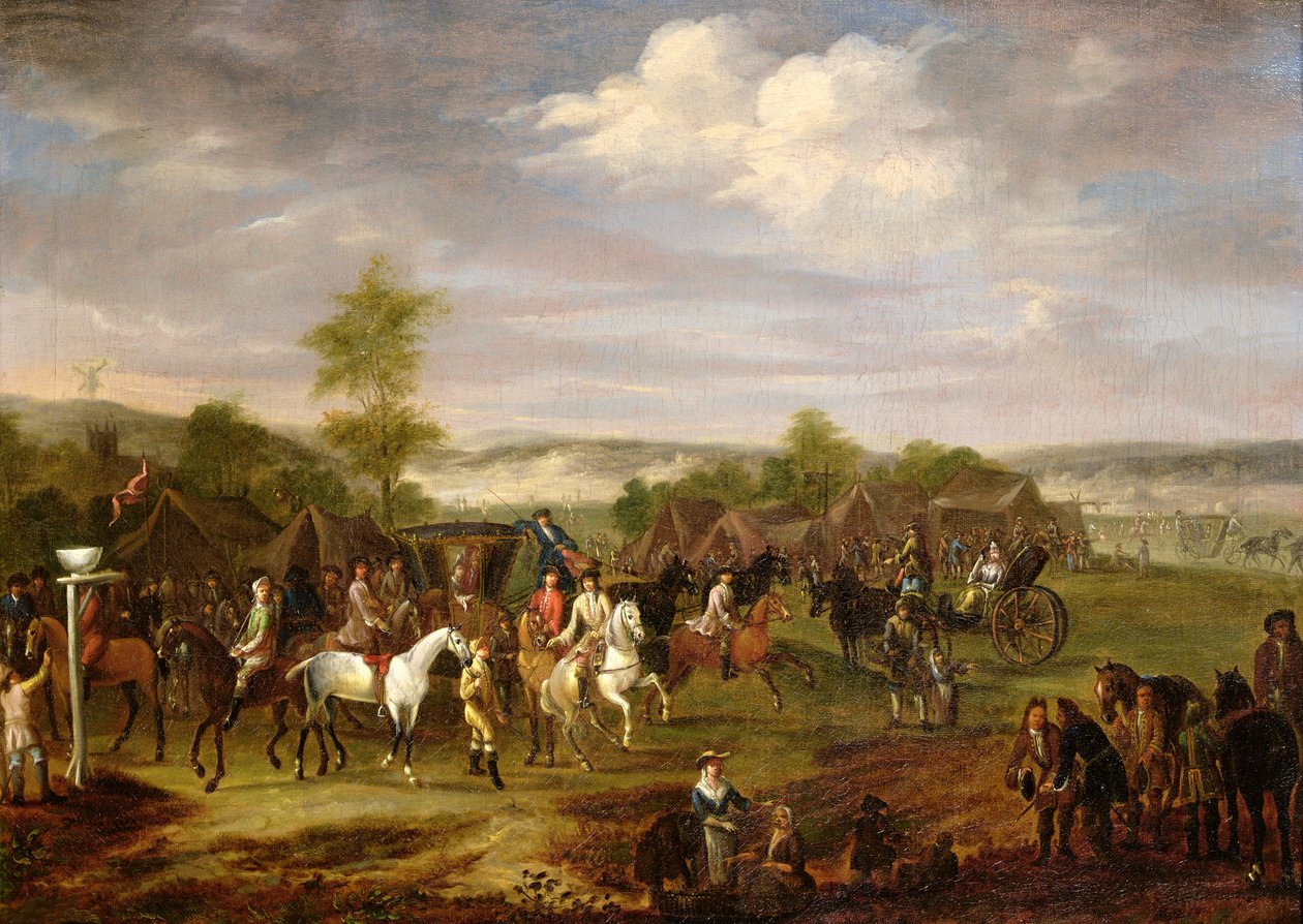 Setkání v Clifton a Rawcliffe Ings, York, září 1709 od James Ross