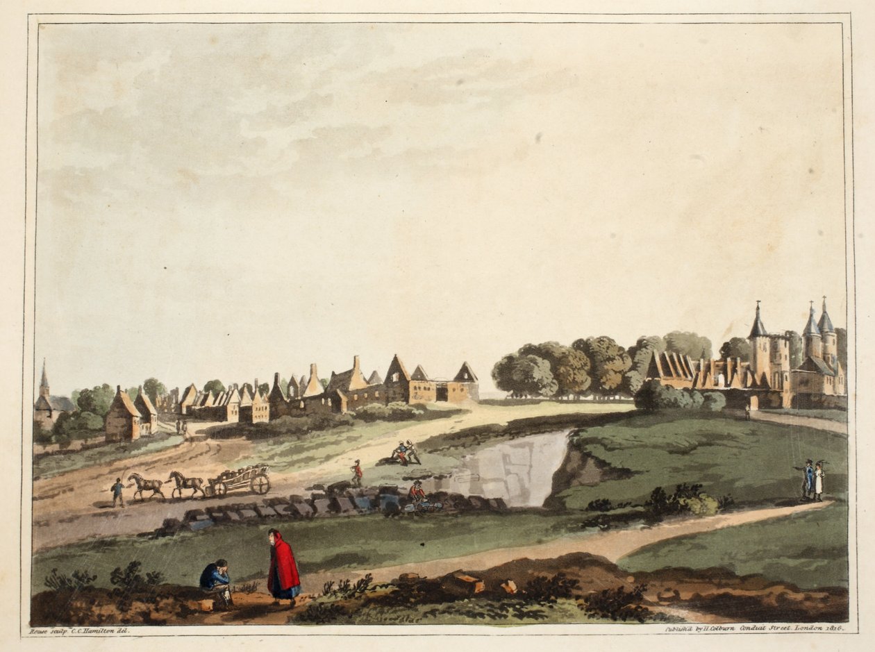 Zřícenina vesnice Ligny od James Rouse