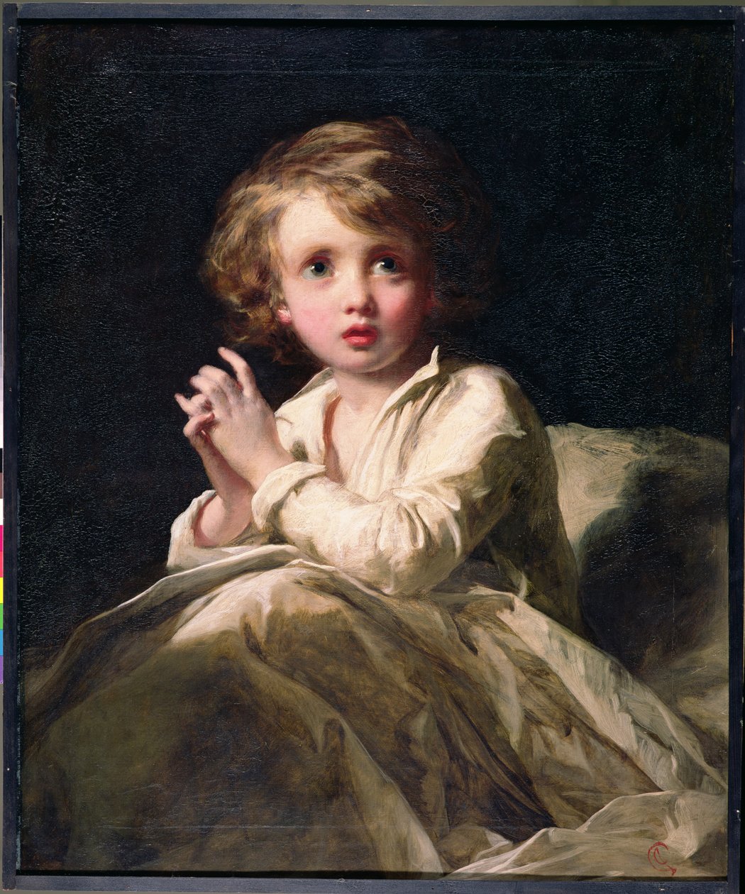 Dítě Samuel, kolem roku 1853 od James Sant