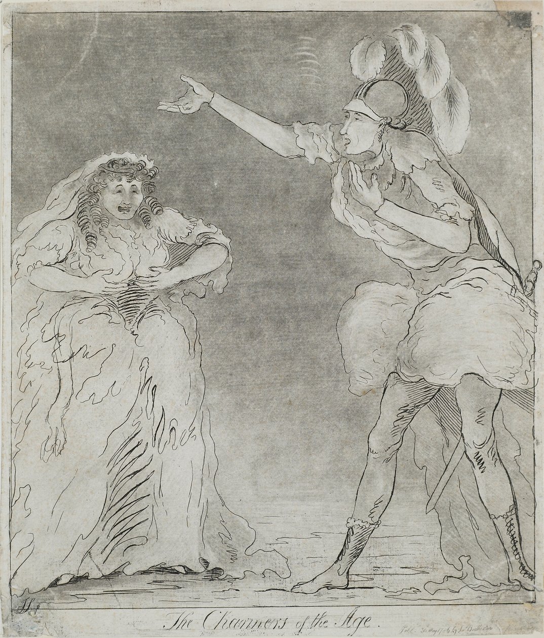 The Charmers of the Age, 1786 od James Sayers