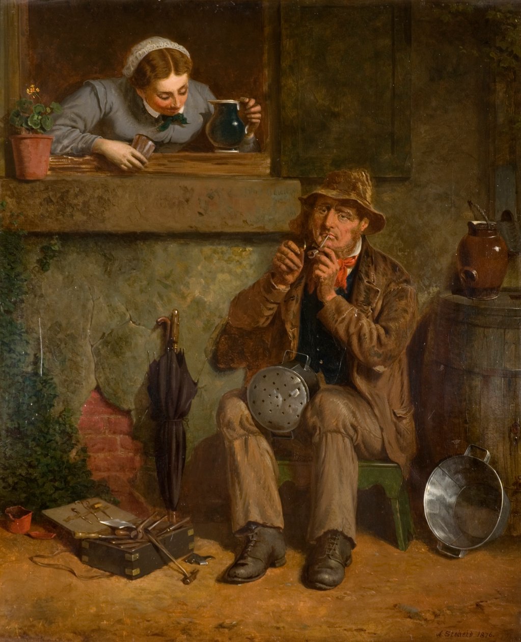 Pohodlí pro zvířata, 1876 od James Stokeld