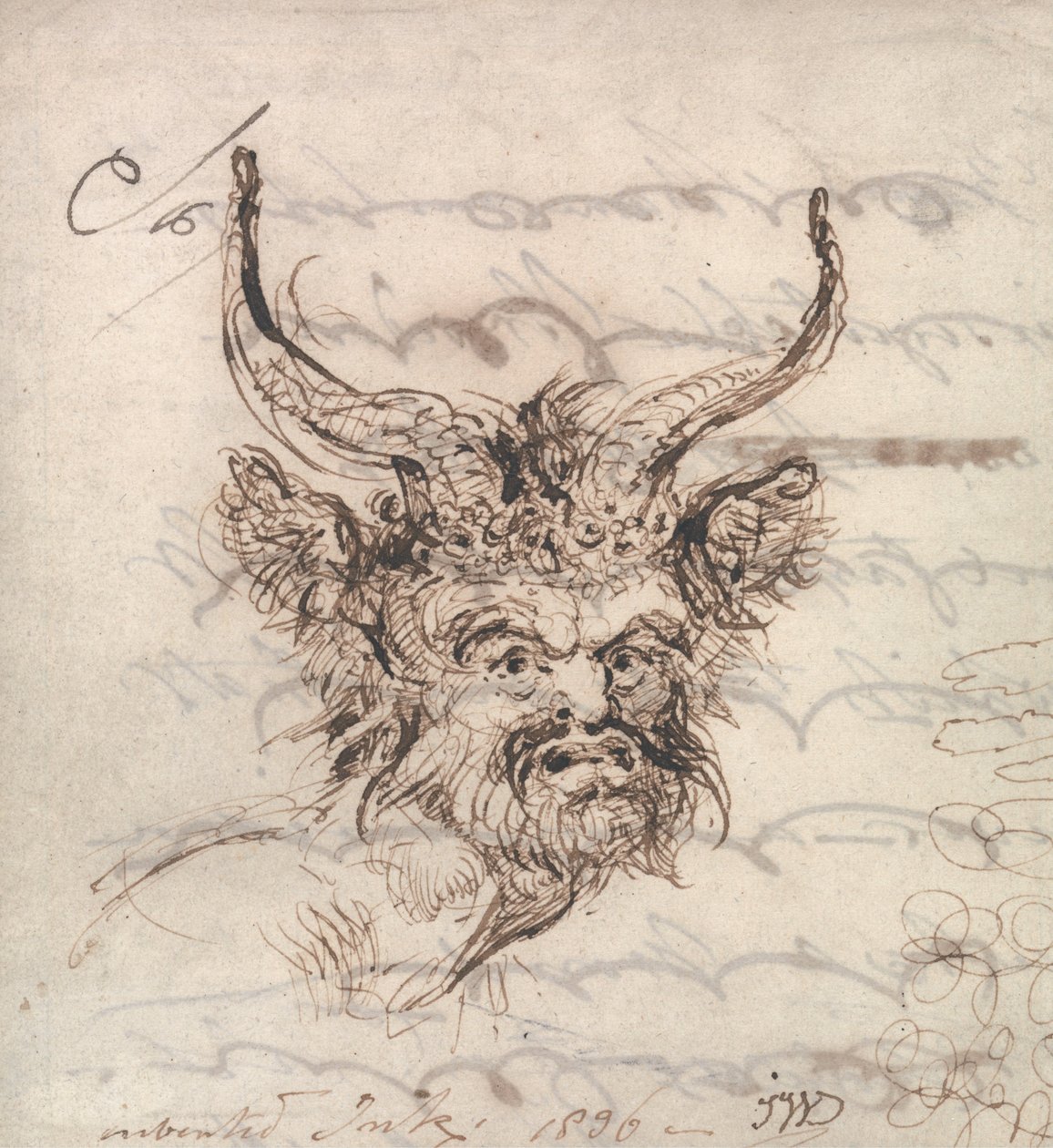 Hlava satyrů od James Ward