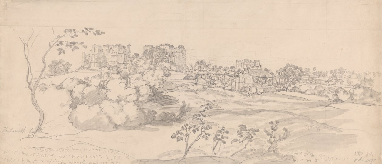 Hrad Kenilworth od James Ward