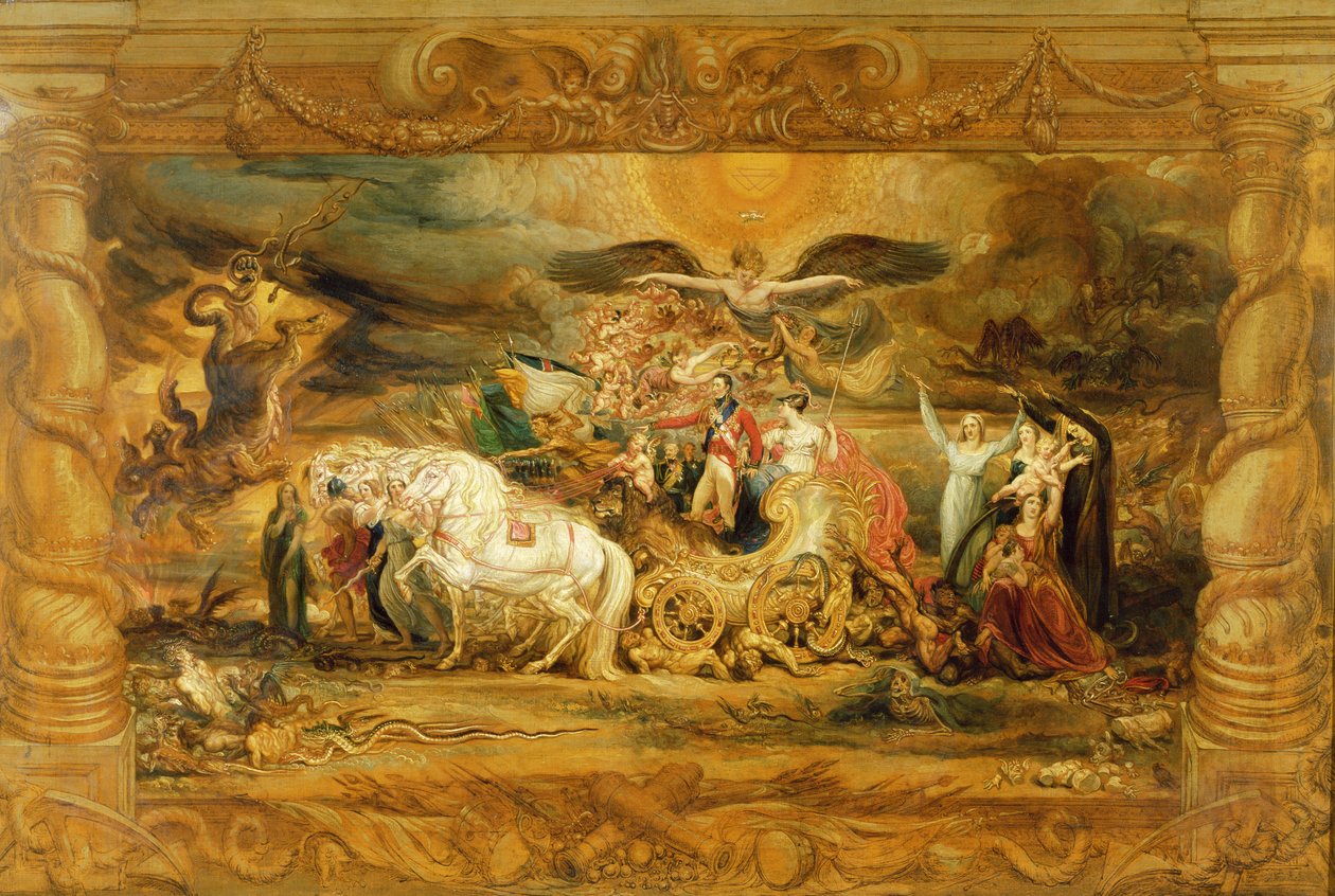 Arturův triumf (1769-1852) vévoda z Wellingtonu od James Ward