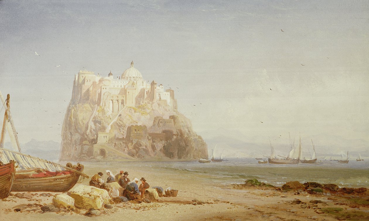 Zámek Ischia, Neapol od James Webb