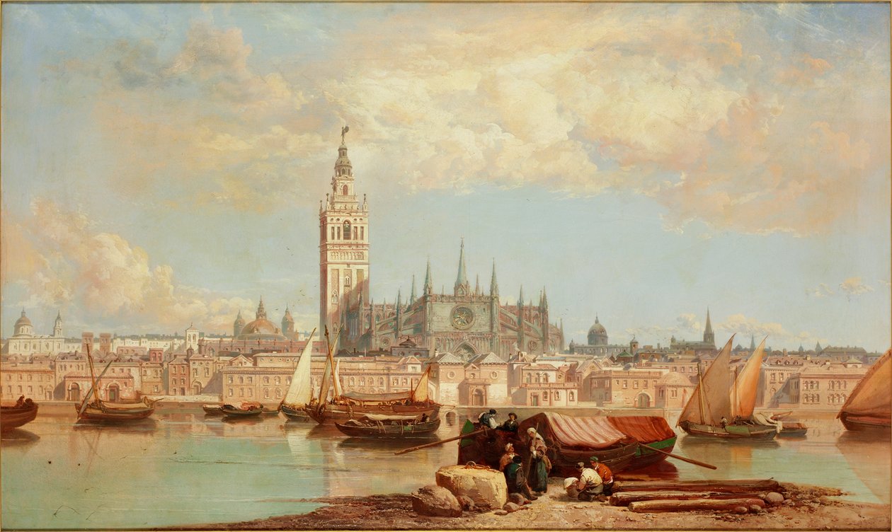 Sevilla, Španělsko, 1870-71 od James Webb