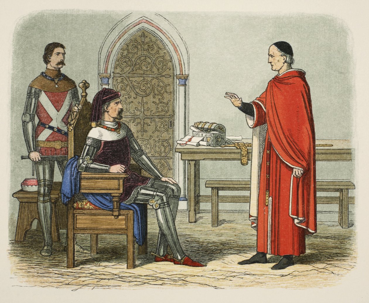 Gascoigne odmítá odsoudit preláta nebo vrstevníka, od A Chronicle of England BC 55 do AD 1485, pub. Londýn, 1863 od James William Edmund Doyle