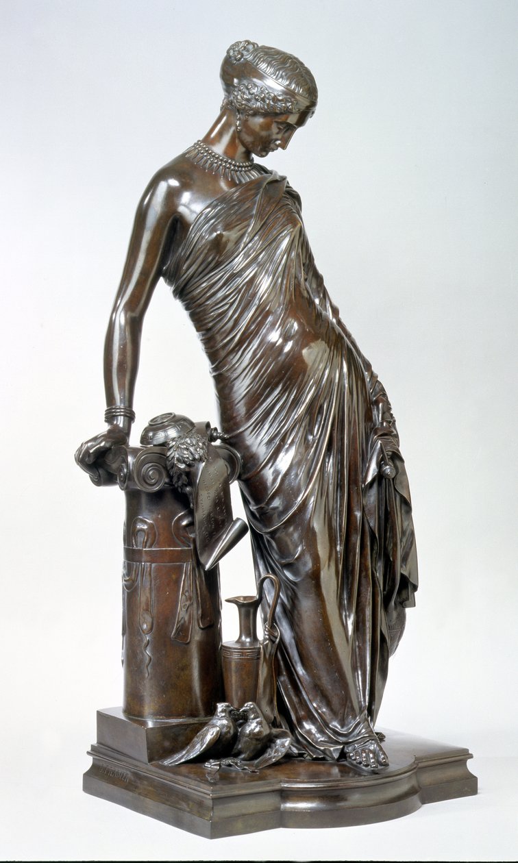 Stojící Sapfó od James Pradier