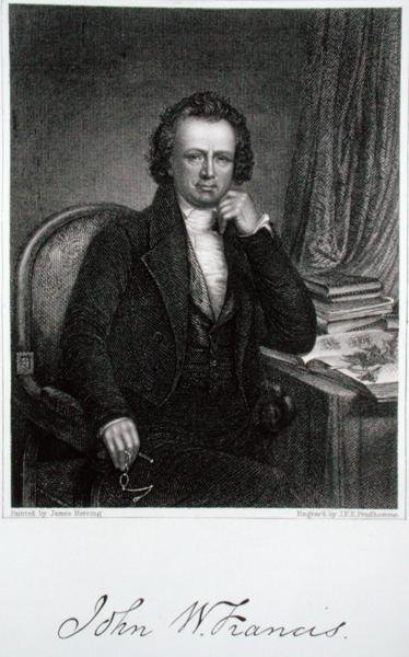 John W. Francis (1778-1861), ryl John Francis Eugene Prud