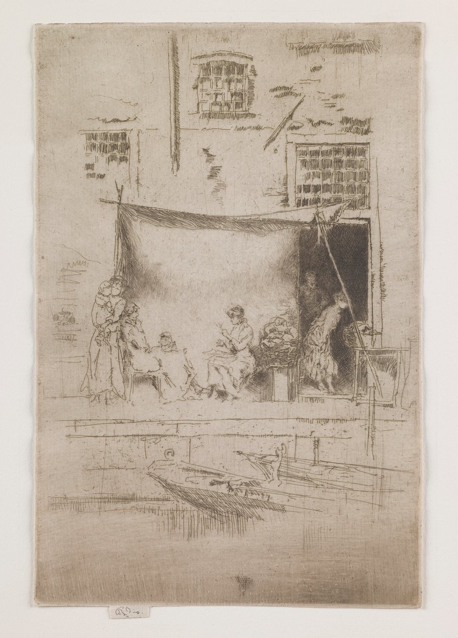 Ovocný stánek od James Abbott McNeill Whistler