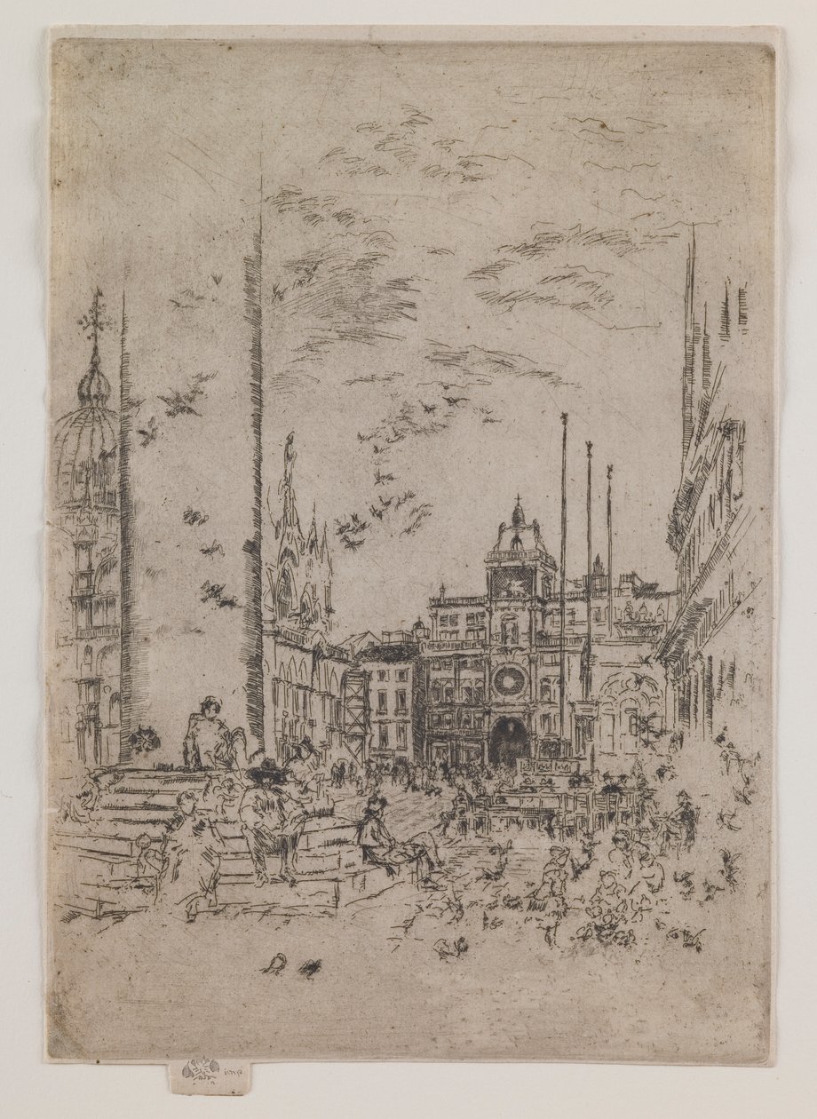 Piazzetta od James Abbott McNeill Whistler