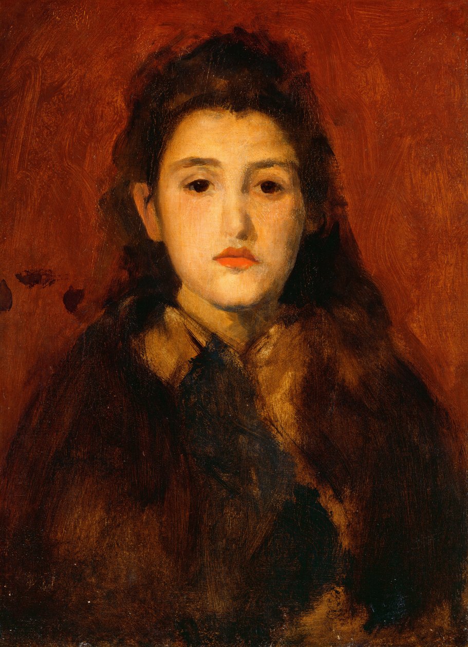 Alice Butt, c. 1895 (olej na plátně) od James Abbott McNeill Whistler