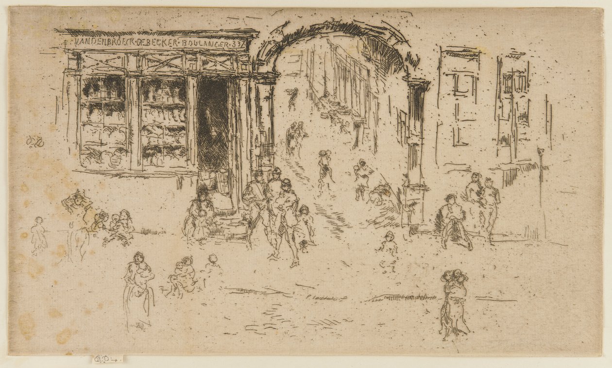 Archway, Brusel od James Abbott McNeill Whistler