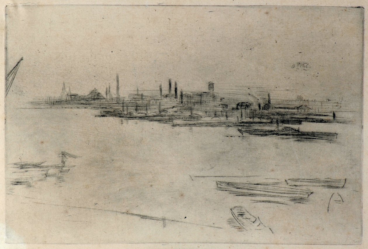 Battersea, Dawn od James Abbott McNeill Whistler
