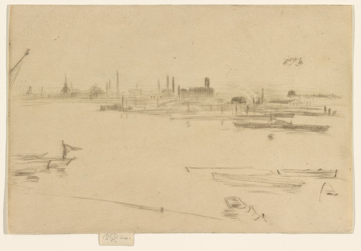 Battersea Morn, 1875. od James Abbott McNeill Whistler