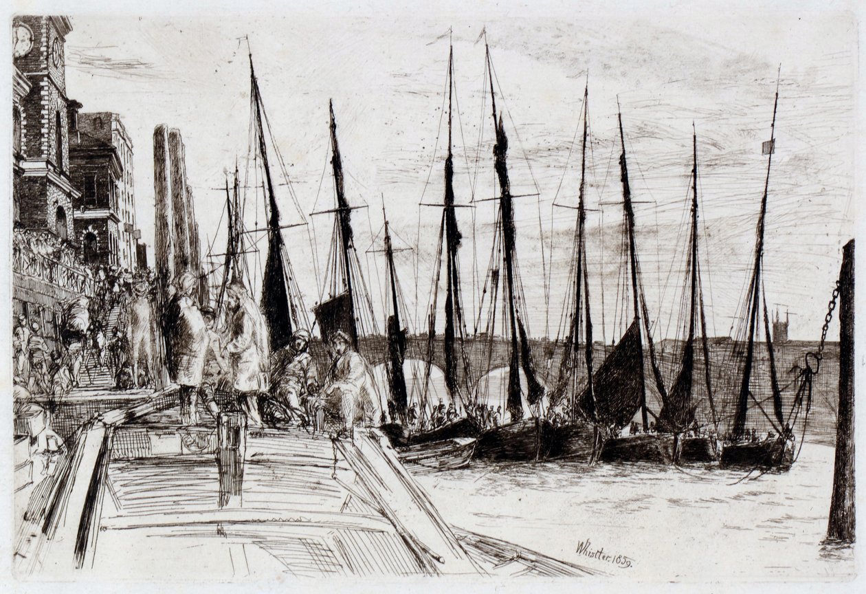 Billingsgate od James Abbott McNeill Whistler