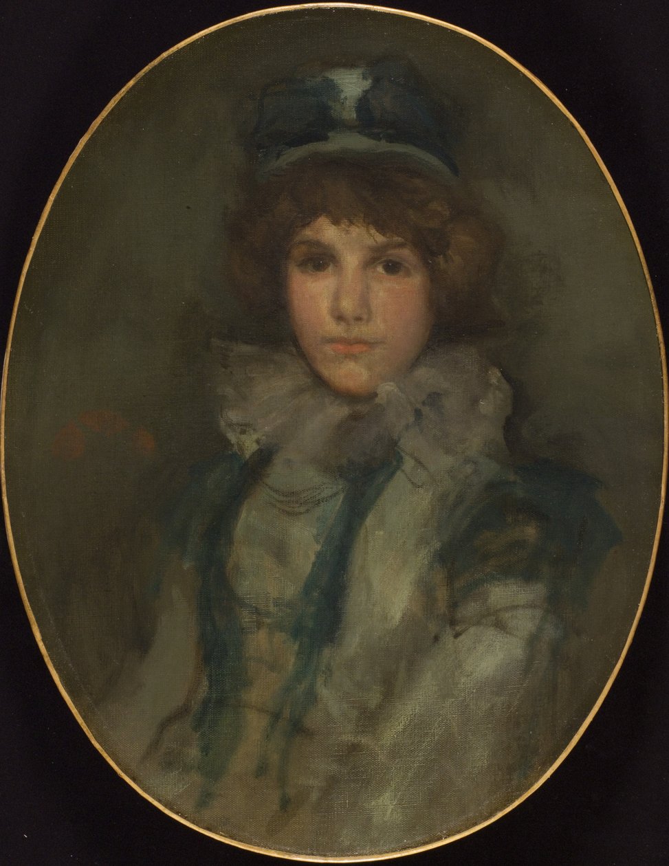 Blue and Coral: The Little Blue Bonnet, 1898 od James Abbott McNeill Whistler