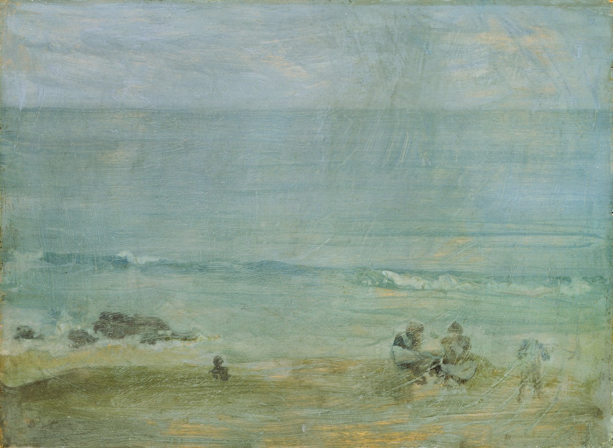 U pobřeží, St. Ives (olej na palubě) od James Abbott McNeill Whistler