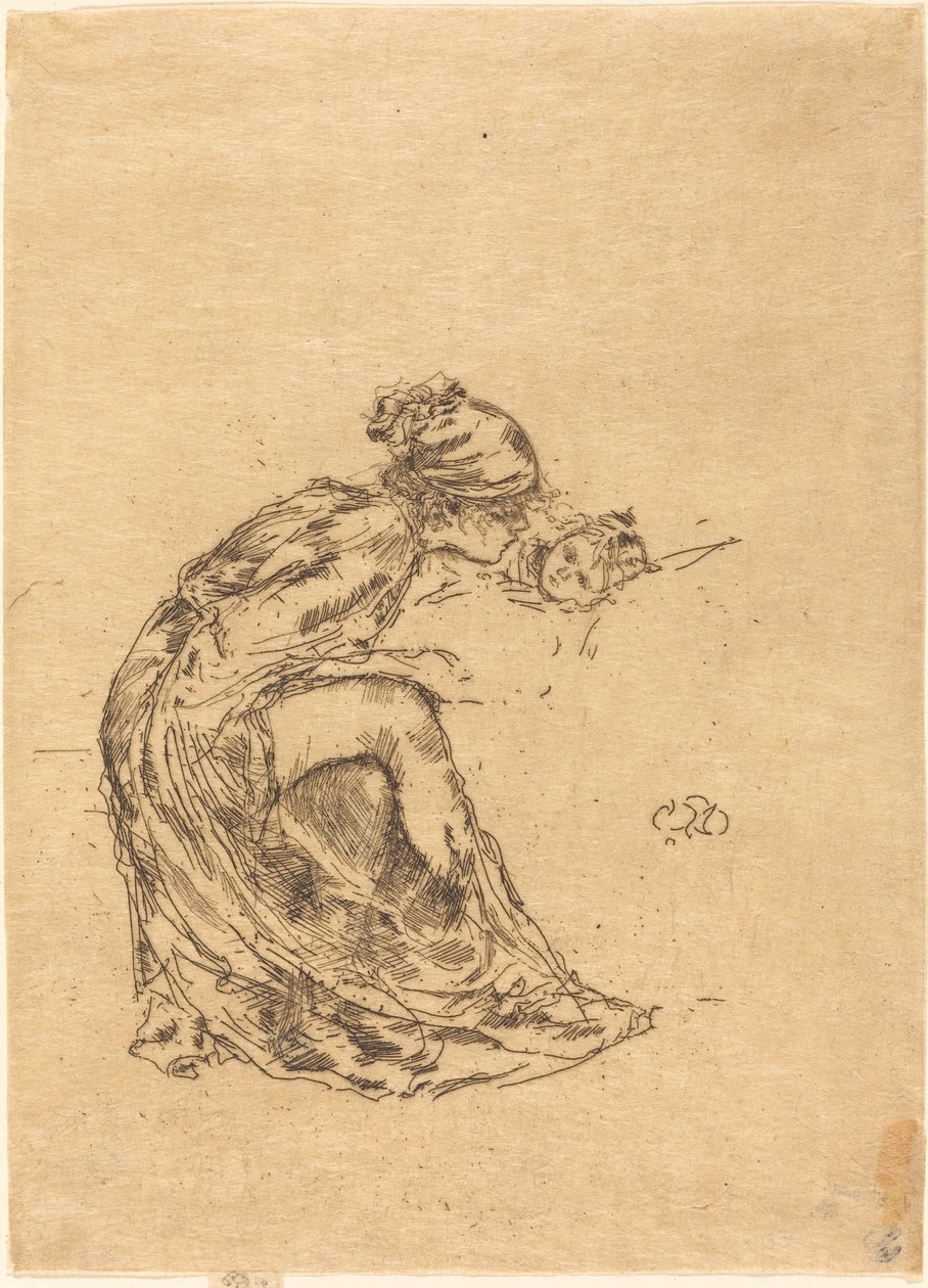 Cameo, č.I. od James Abbott McNeill Whistler