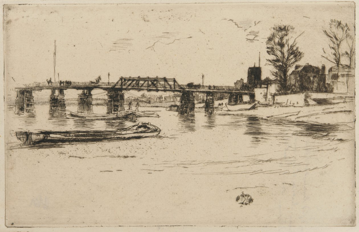 Chelsea, 1879. od James Abbott McNeill Whistler