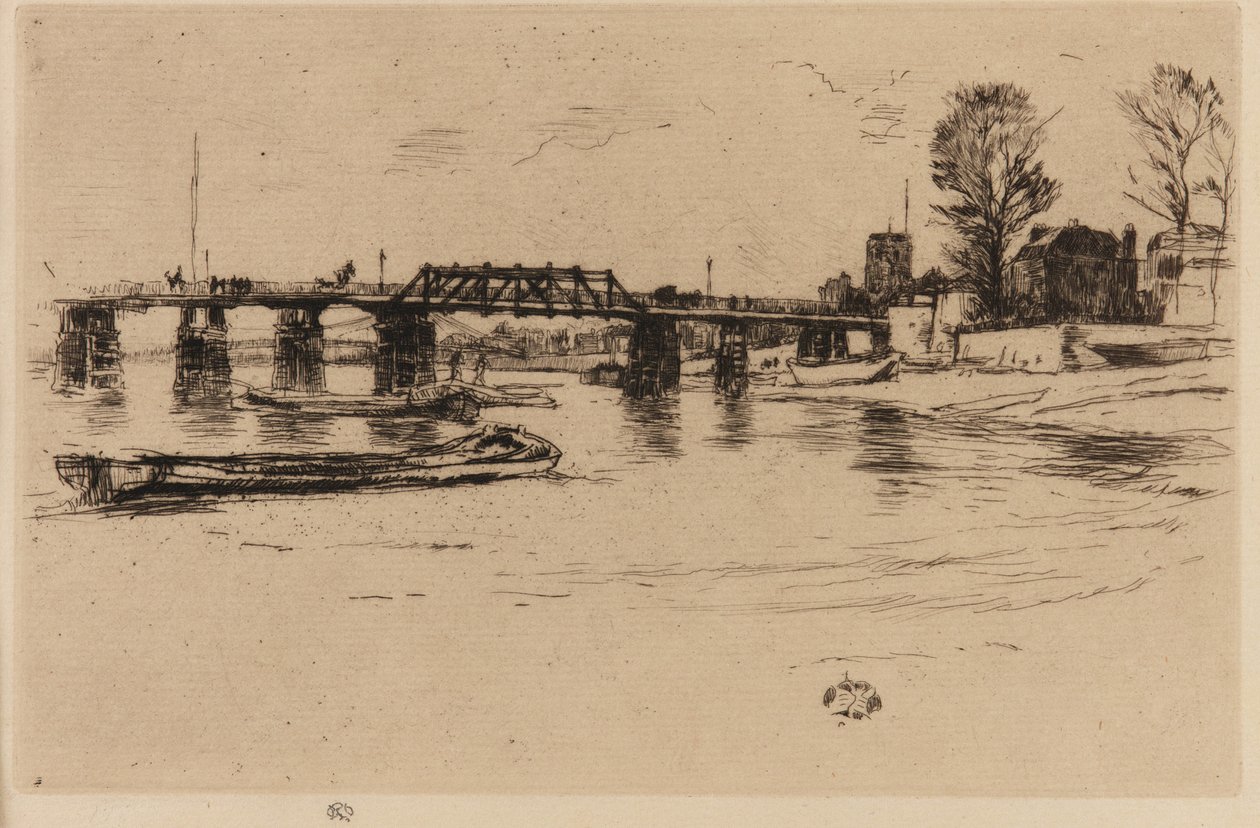 Chelsea, 1879. od James Abbott McNeill Whistler