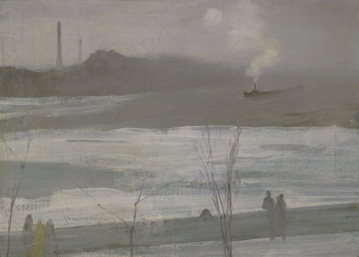 Chelsea na ledě od James Abbott McNeill Whistler