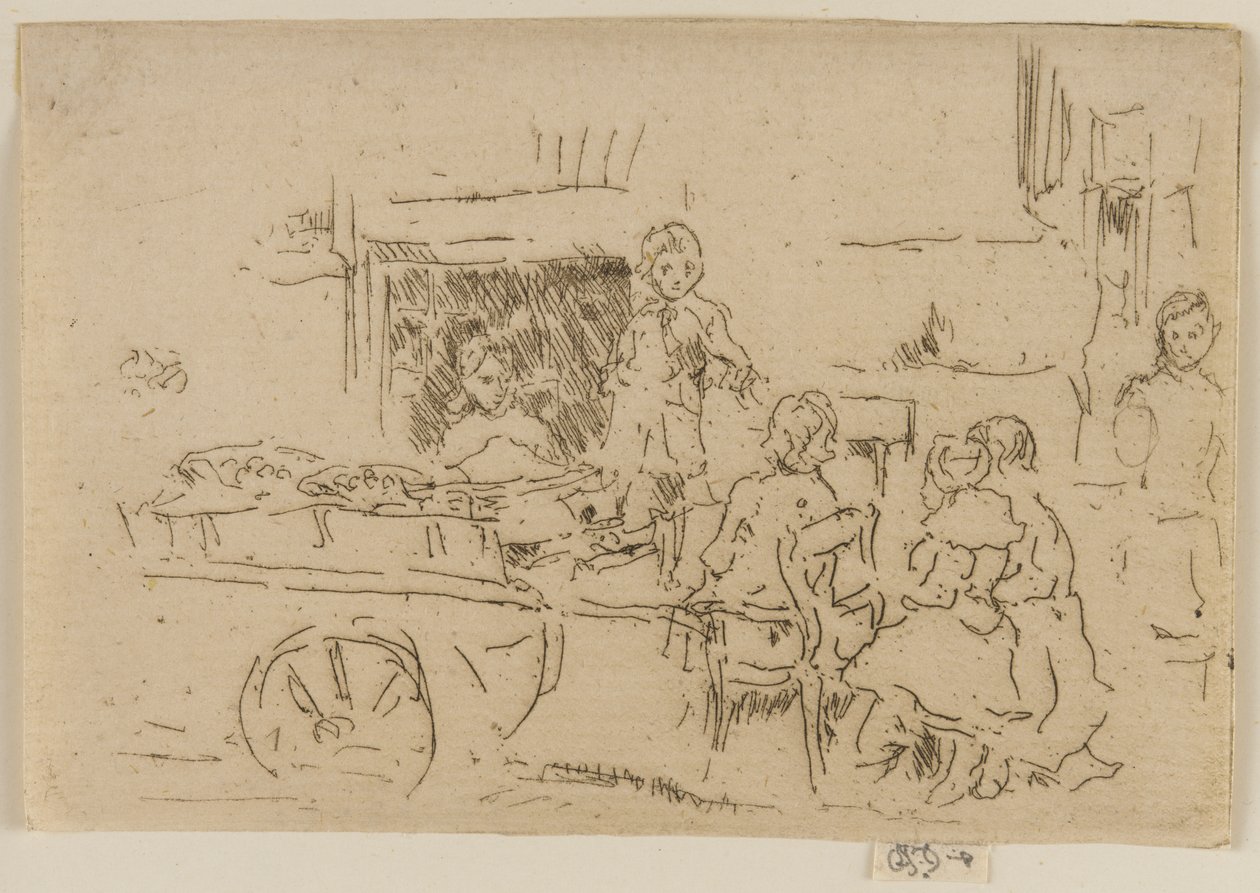 Dětský ovocný vozík, 1887. od James Abbott McNeill Whistler