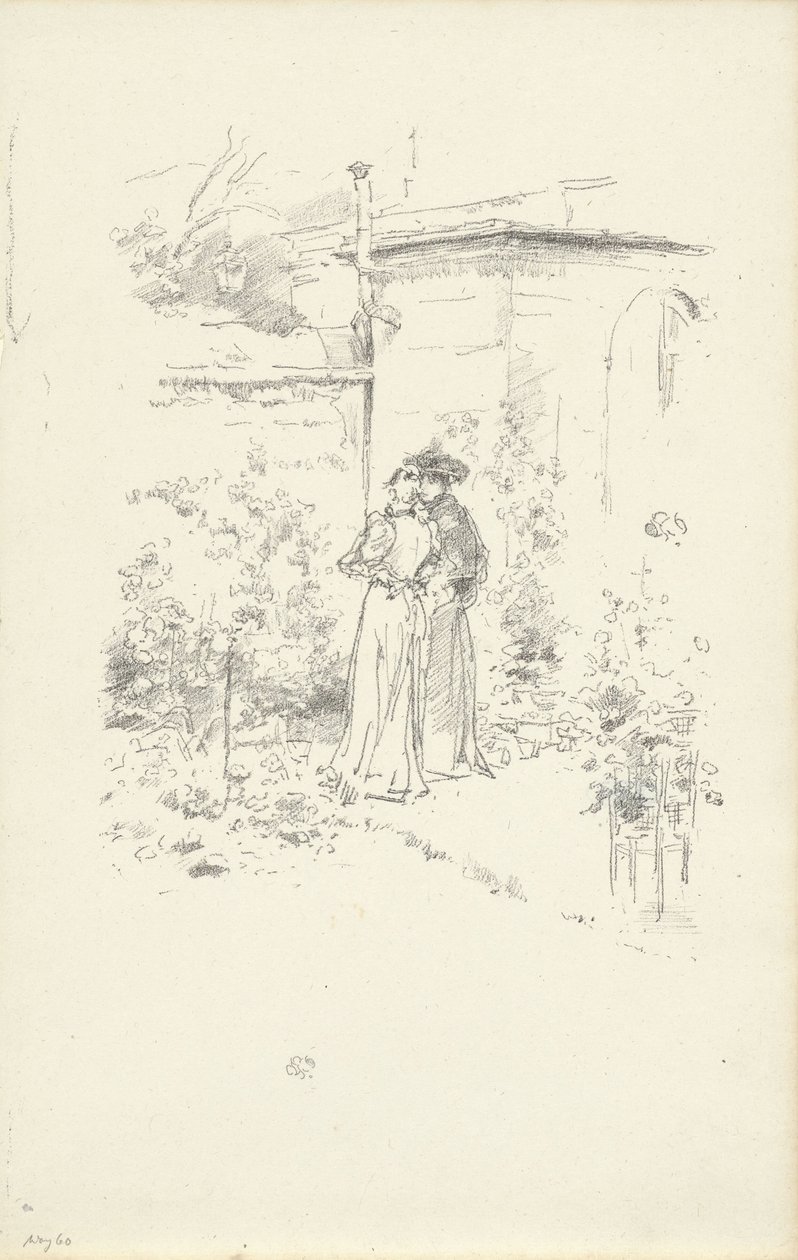 Důvěry v zahradě od James Abbott McNeill Whistler