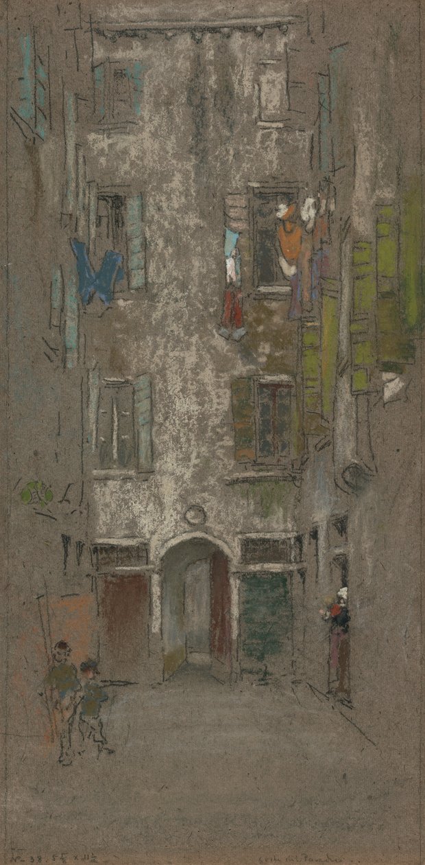 Rájský dvůr od James Abbott McNeill Whistler