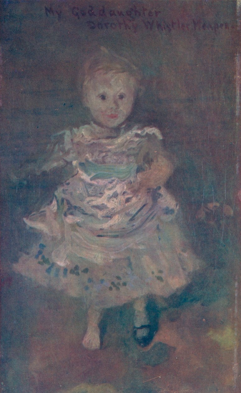 Dorothy Menpes, c1885, 1904. od James Abbott McNeill Whistler