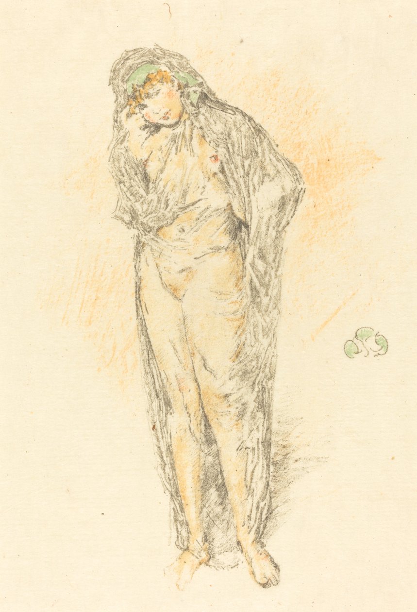 Zahalená postava, stojící, 1891. od James Abbott McNeill Whistler