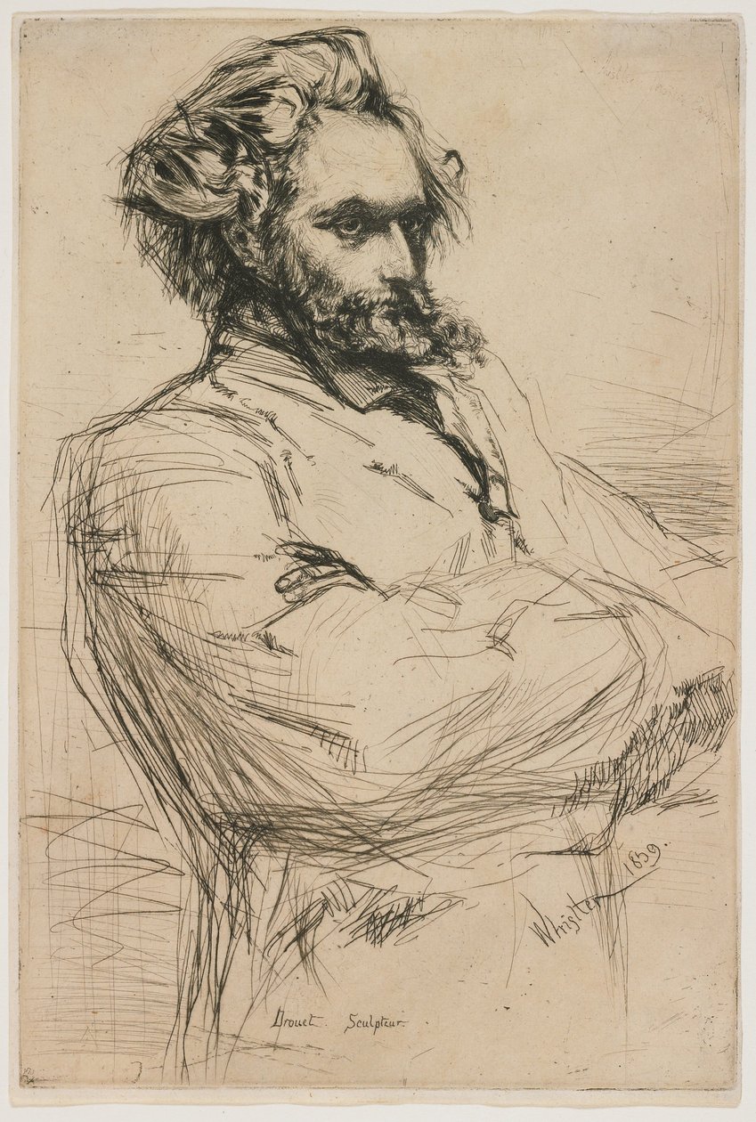 Drouet od James Abbott McNeill Whistler