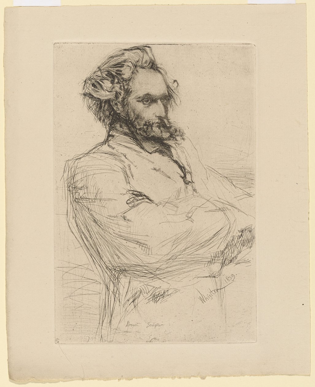 Drouet od James Abbott McNeill Whistler