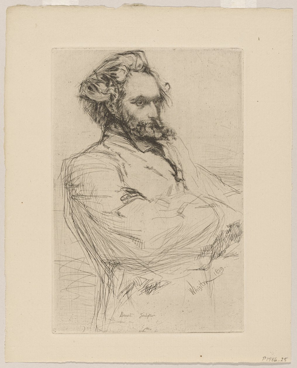 Drouet od James Abbott McNeill Whistler