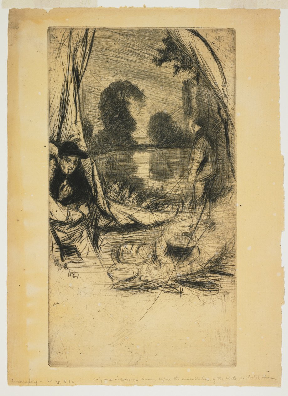 Lager aufschlagen od James Abbott McNeill Whistler