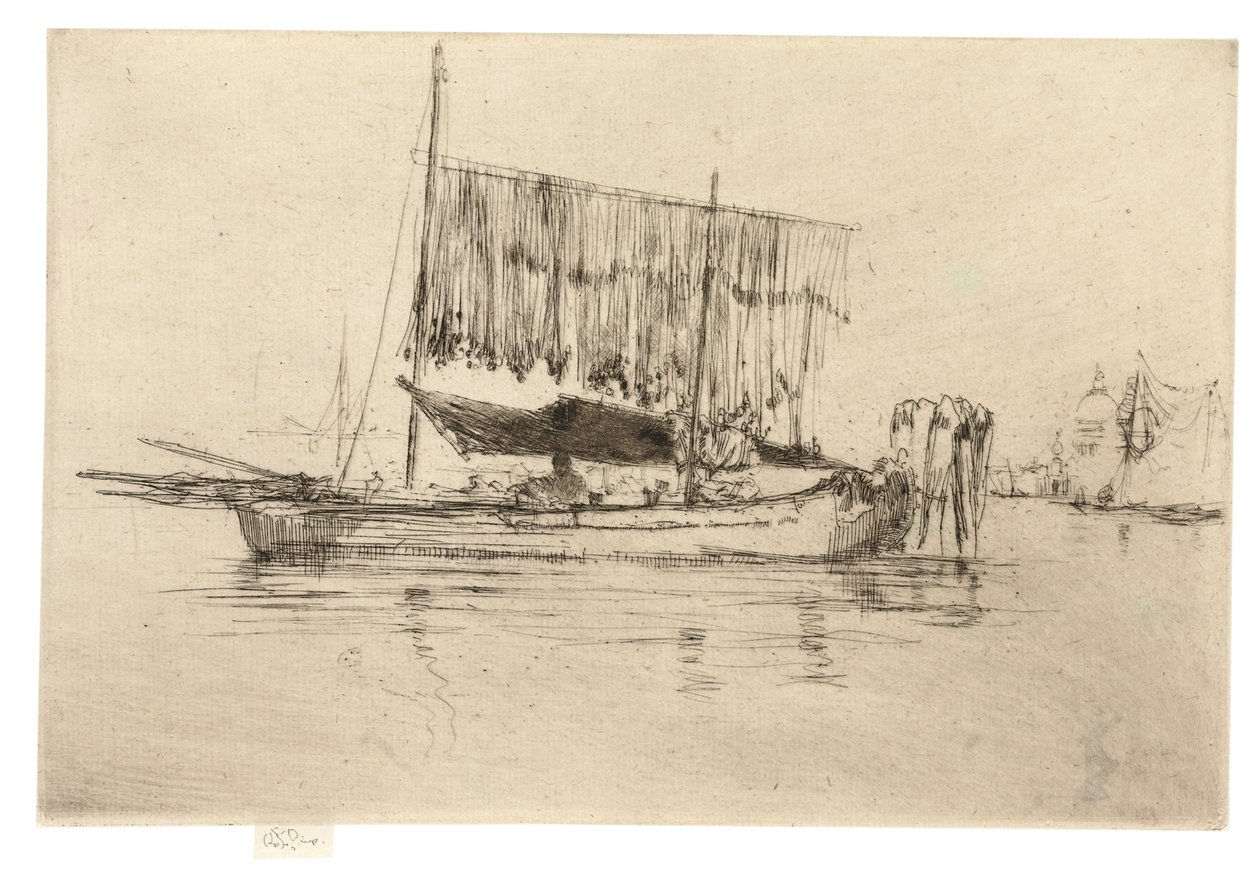 Rybářská loď, 1879-80 od James Abbott McNeill Whistler