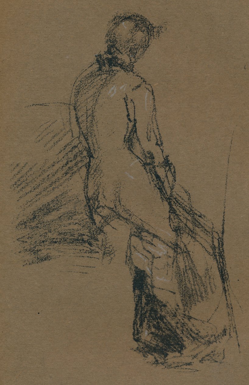 Formulářová studie. c1868 od James Abbott McNeill Whistler