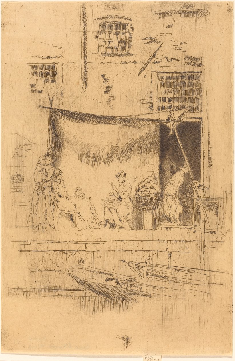 Ovocný stánek, 1880. od James Abbott McNeill Whistler
