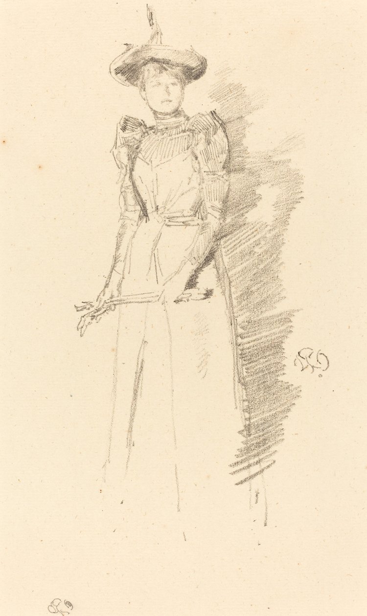 Rukavice ze Švédska, 1890. od James Abbott McNeill Whistler