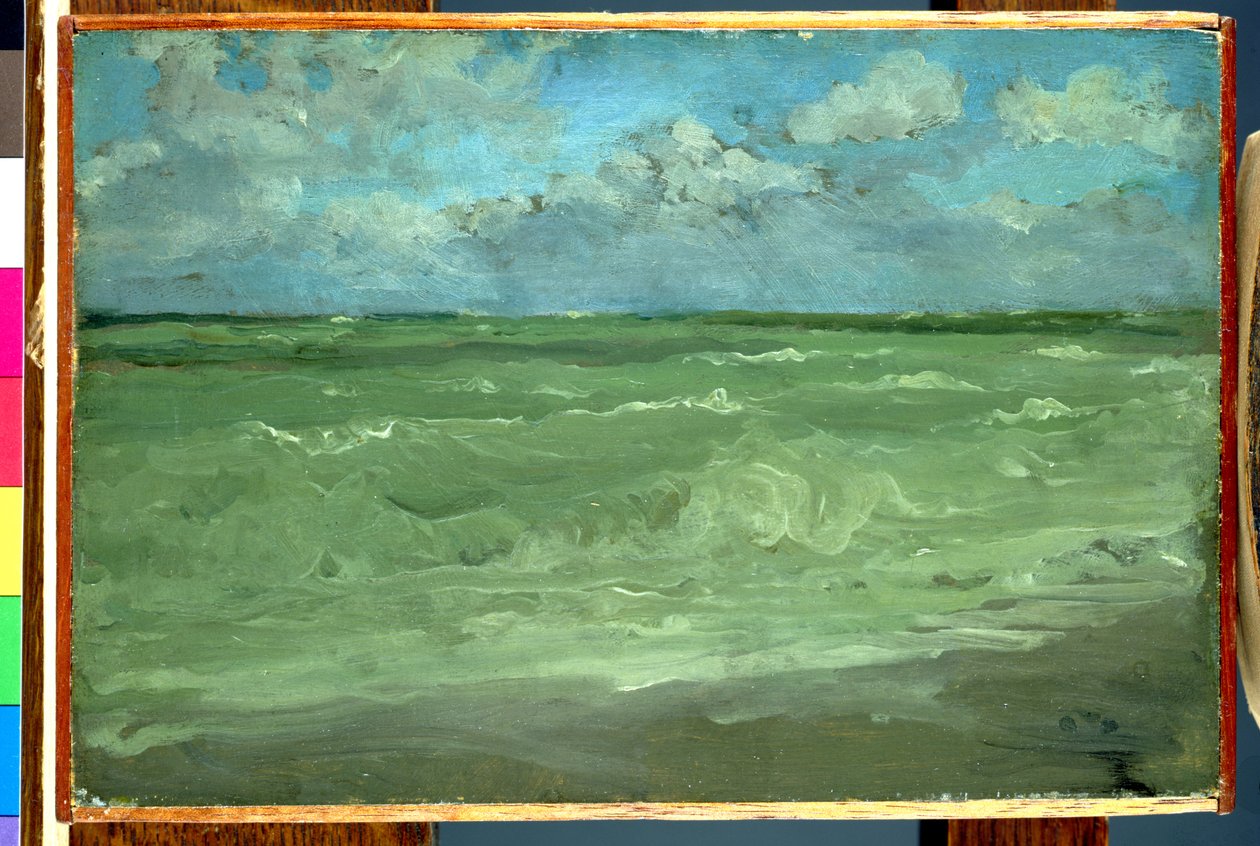 Zelená a stříbrná: Velké moře od James Abbott McNeill Whistler