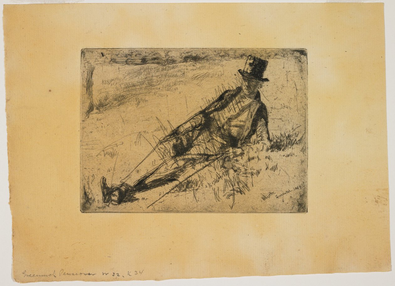 Greenwich-Pensionär od James Abbott McNeill Whistler