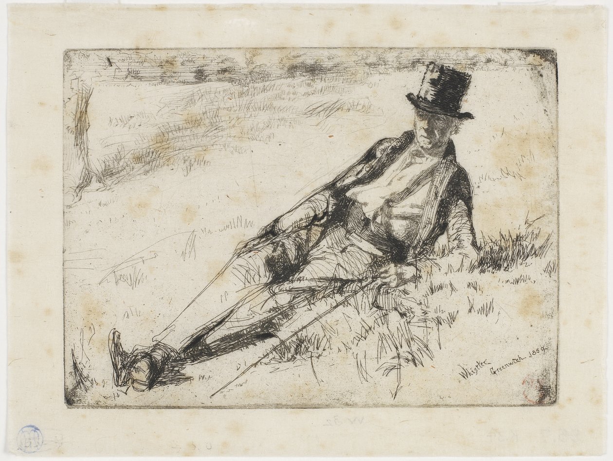 Greenwichský důchodce od James Abbott McNeill Whistler