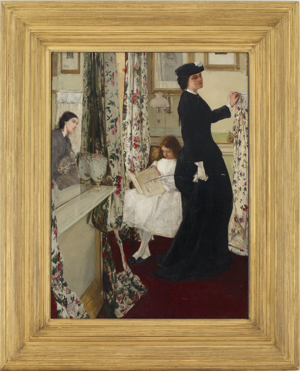 Harmony in Green and Rose: The Music Room, 1860-1861. od James Abbott McNeill Whistler