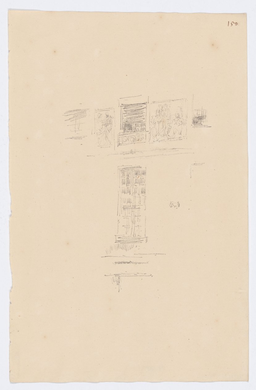 Hotel Colbert, Okna od James Abbott McNeill Whistler