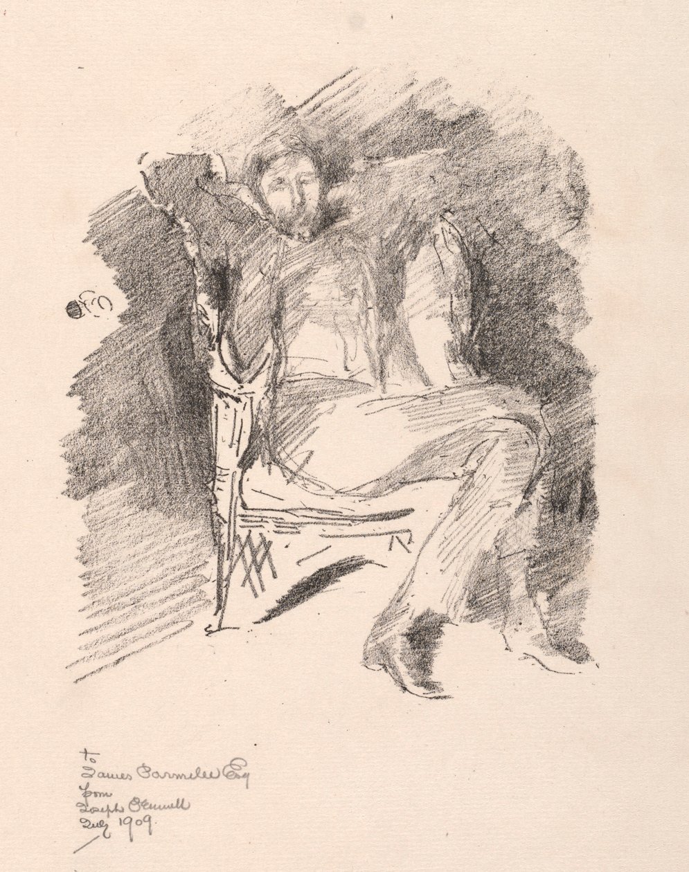Joseph Pennell, č. 2, 1896. od James Abbott McNeill Whistler