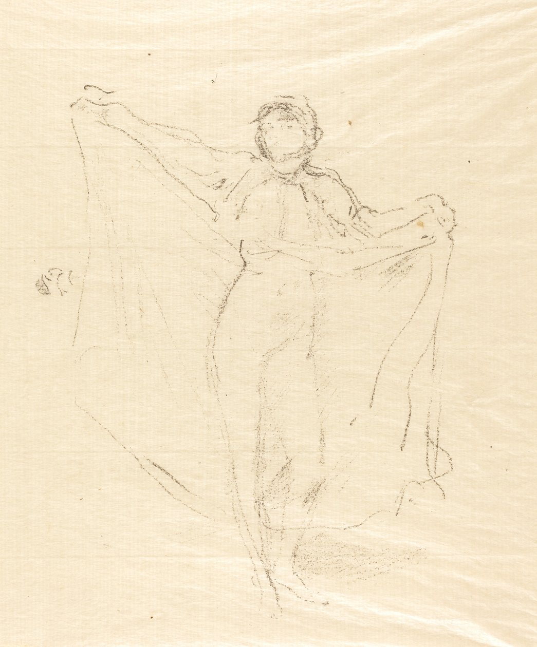 La Danseuse: Studie aktu, c. 1891. od James Abbott McNeill Whistler
