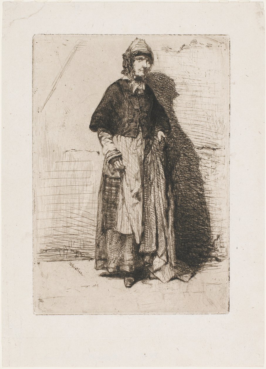Matka Gerard, 1858. od James Abbott McNeill Whistler